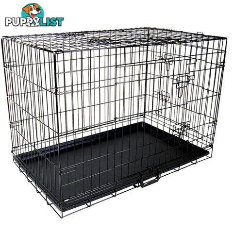 42 Inch Metal Collapsible Dog Cage