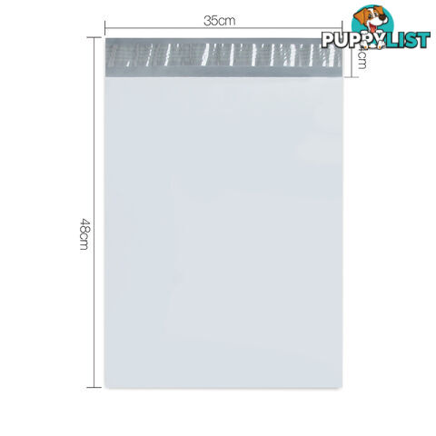 Set of 100 Poly Mailer Bags - 350 x 480mm