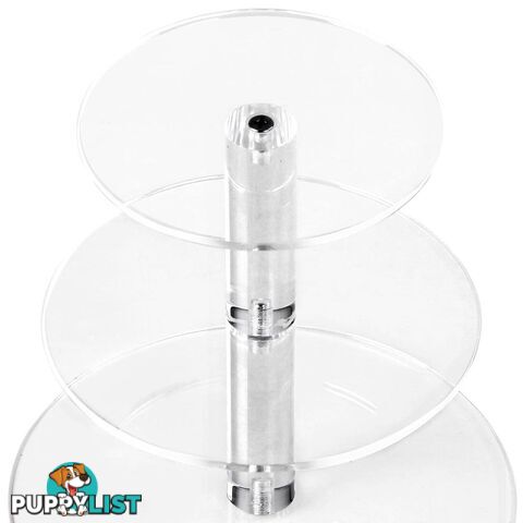 6 Tier Clear Acrylic Cake Stand 53CM