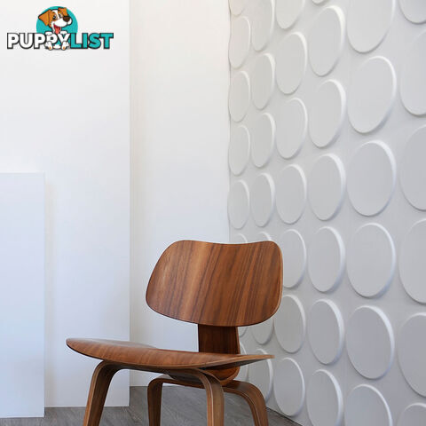 12 Pcs 3D Ellip Design Wall Panel