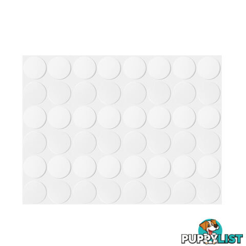 12 Pcs 3D Ellip Design Wall Panel