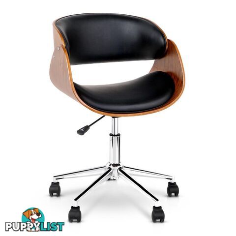 PU Leather Curved Office Chair