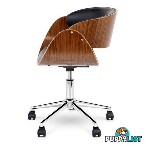 PU Leather Curved Office Chair