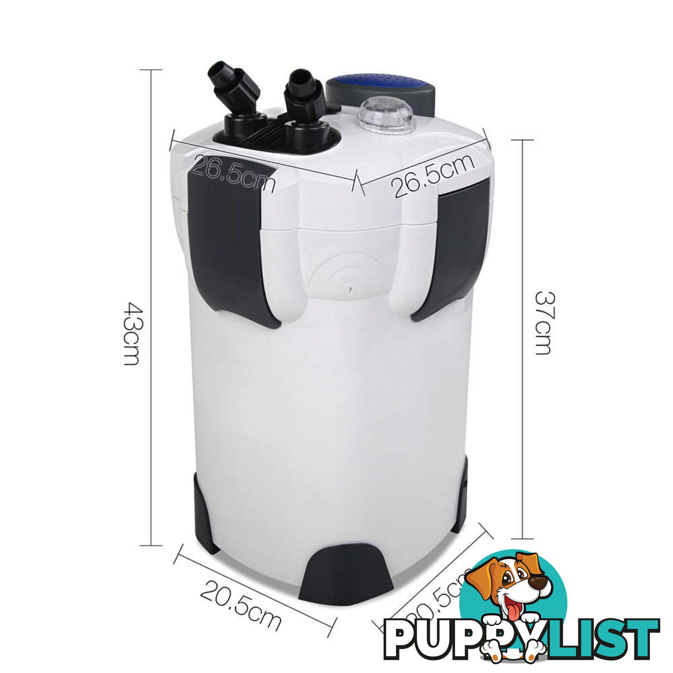 1400L/H Aquarium External Filter UV Light