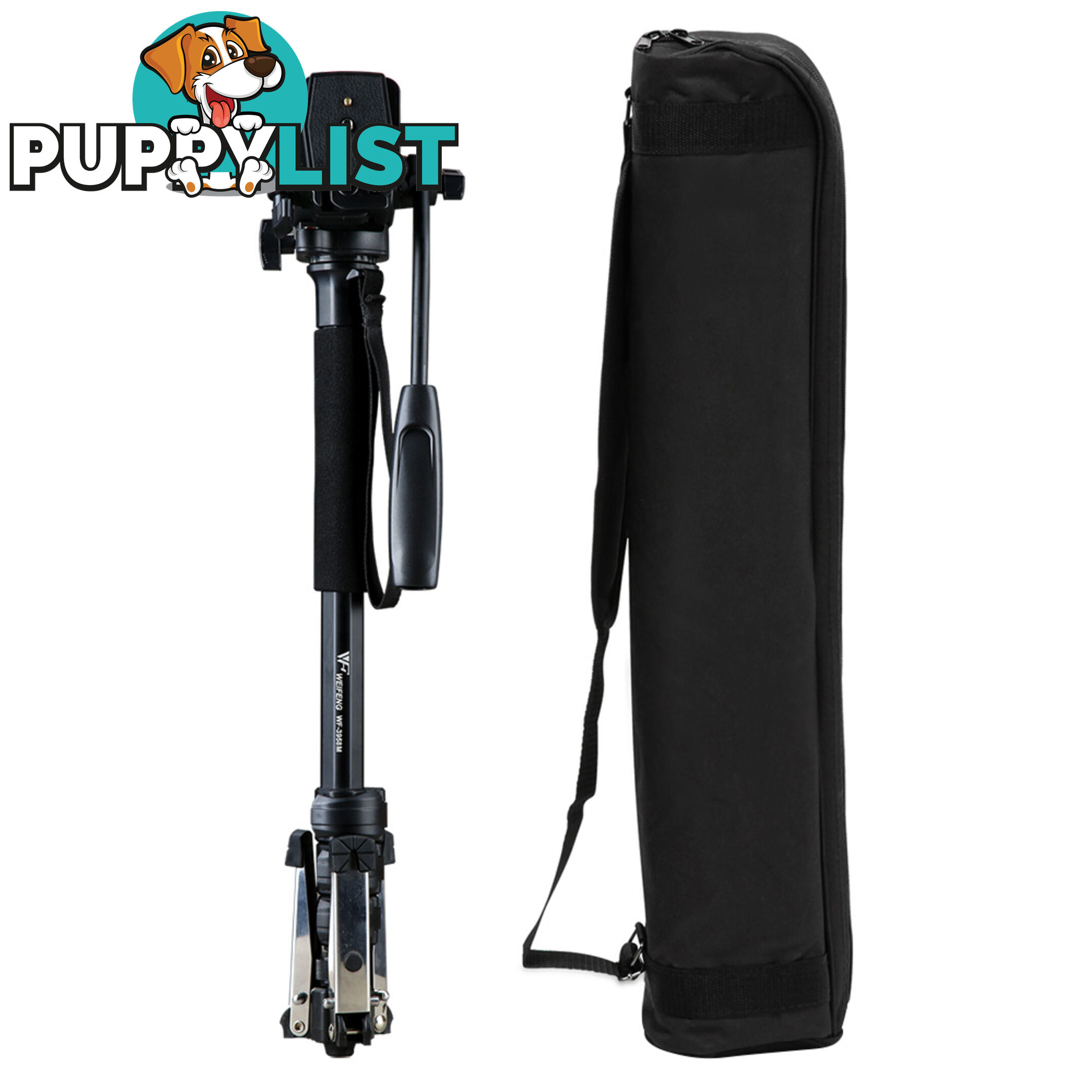 Camera DSLR Monopod 146CM Black