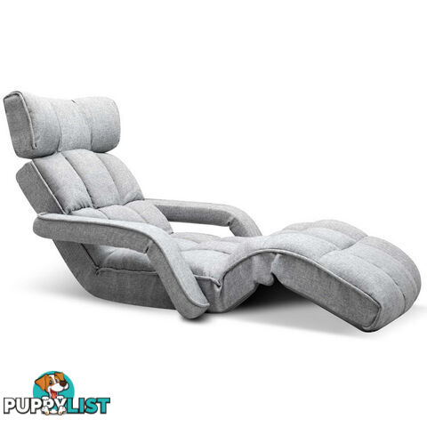 Single Size Lounge Chair with Arms _ÑÐ Grey