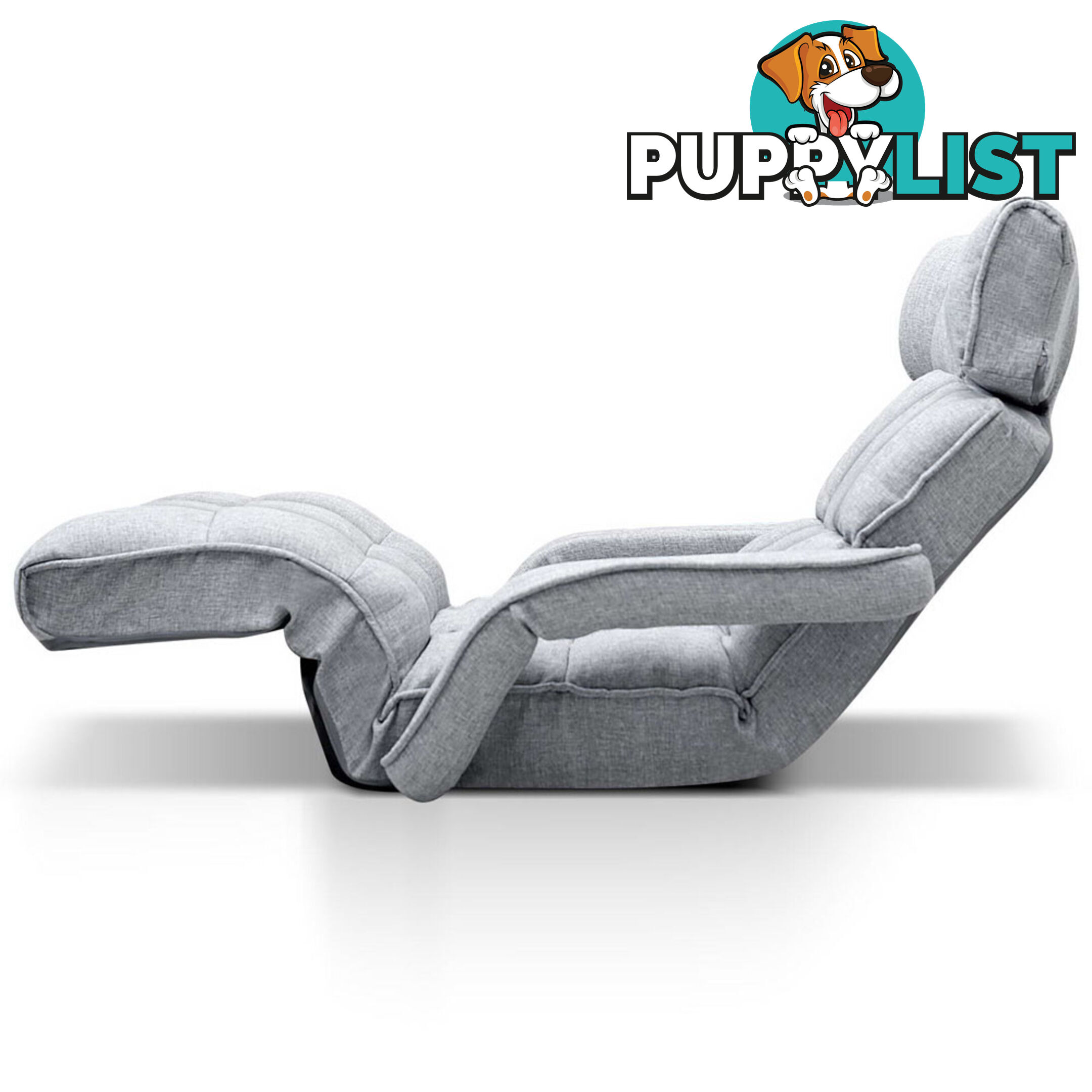 Single Size Lounge Chair with Arms _ÑÐ Grey