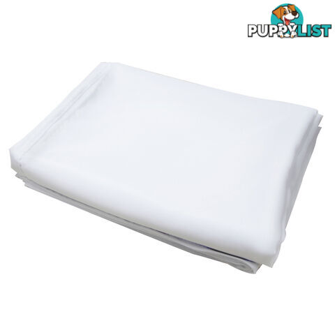 4 Pcs Wedding Table Cloth Round 229cm White