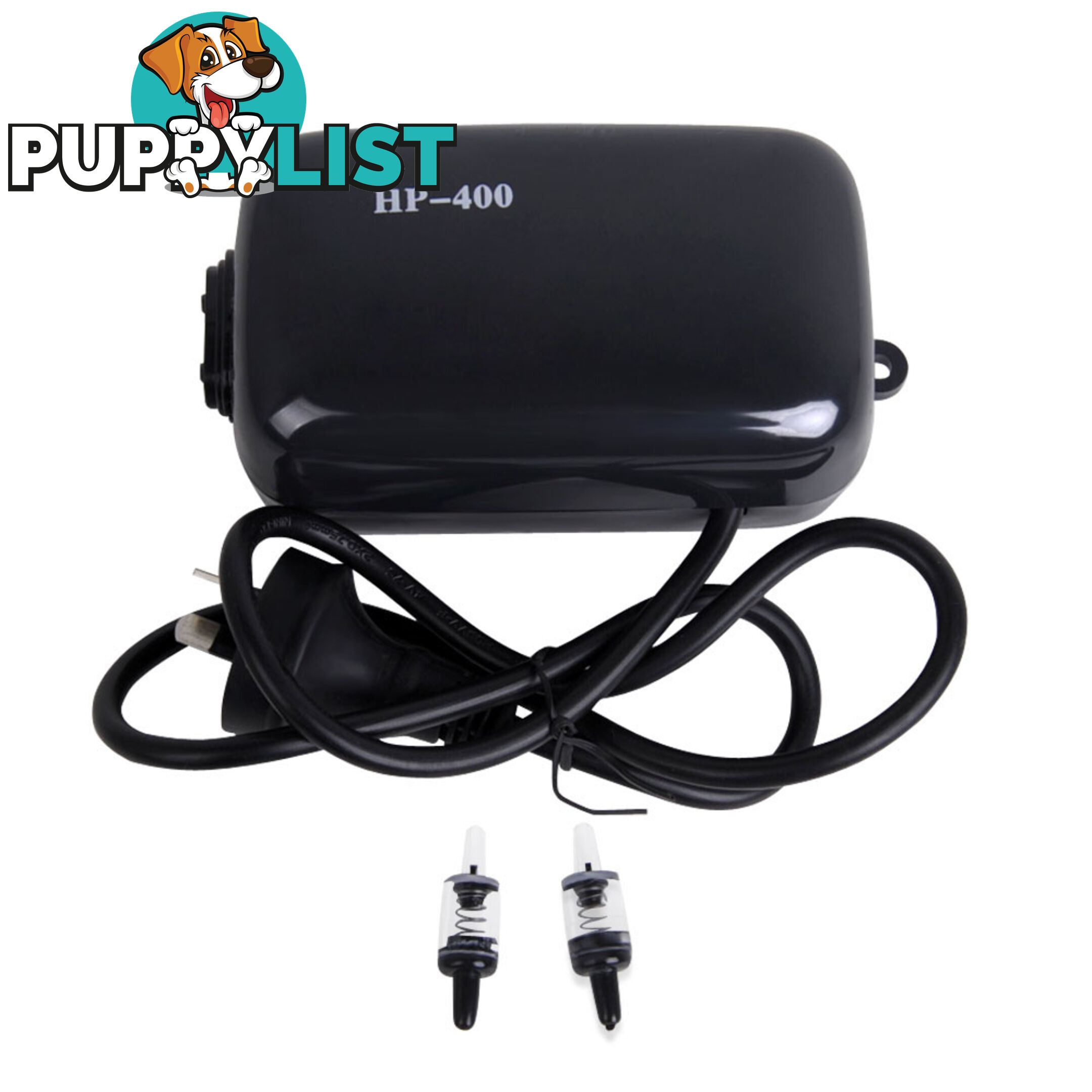 Aquarium Pond Oxygen Air Pump 2 Outlet