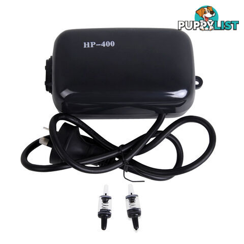 Aquarium Pond Oxygen Air Pump 2 Outlet