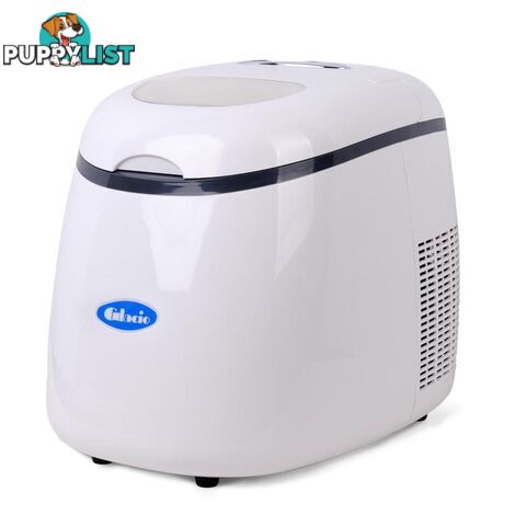 Portable Ice Cube Maker Machine White 2L