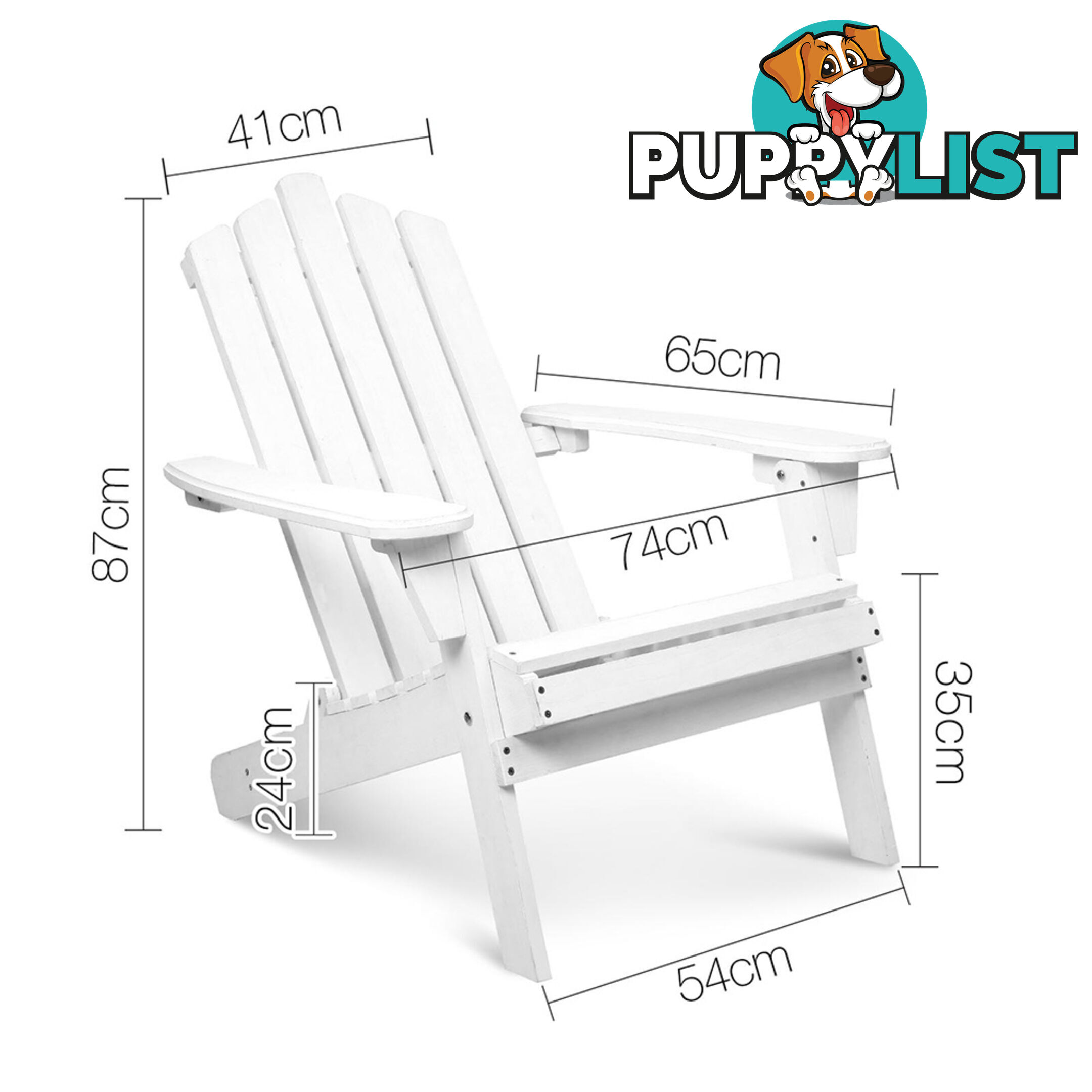 Adirondack Chairs & Side Table  5 Piece Set