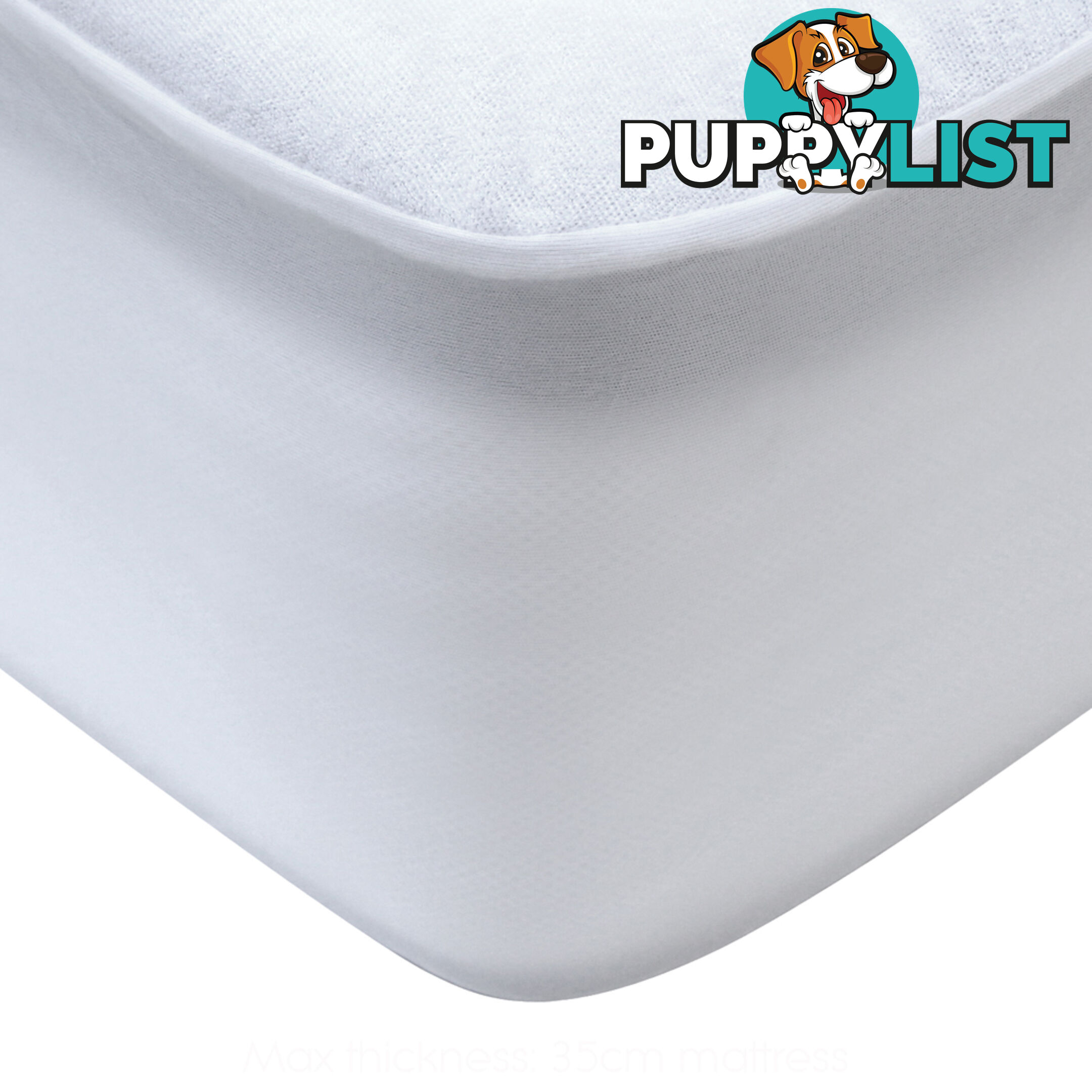 Waterproof Bamboo Mattress Protector - King Single