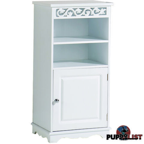 Lure Floor Cupboard in WHITE