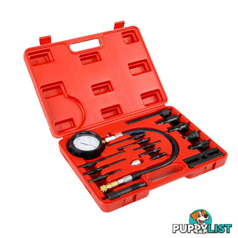 Giantz 17 Pcs Diesel Engine Compression Tester Kit