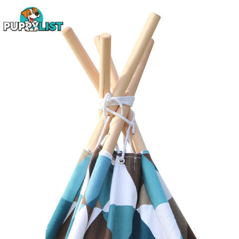 5 Poles Teepee Tent w/ Storage Bag