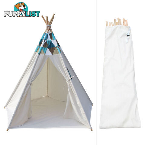 5 Poles Teepee Tent w/ Storage Bag