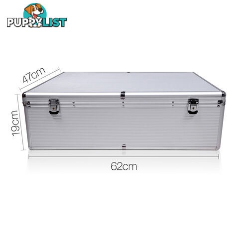 Aluminium CD DVD Bluray Storage Case Box 1000 Discs SL