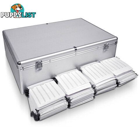 Aluminium CD DVD Bluray Storage Case Box 1000 Discs SL