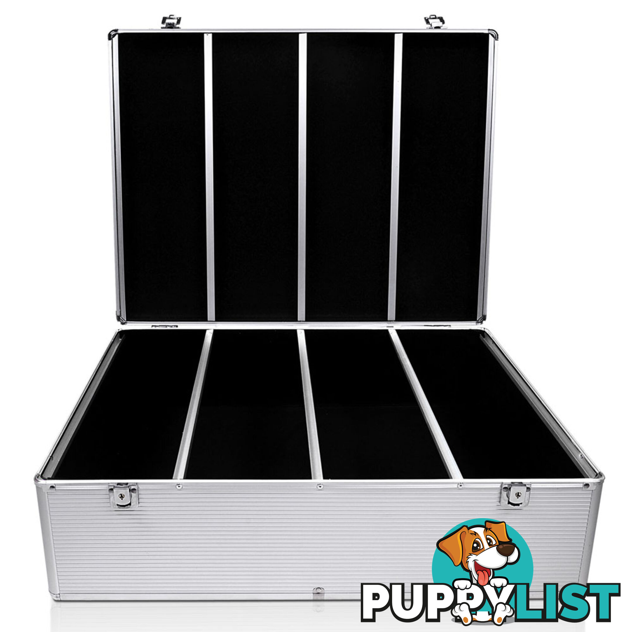 Aluminium CD DVD Bluray Storage Case Box 1000 Discs SL