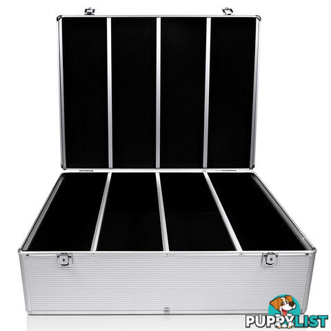 Aluminium CD DVD Bluray Storage Case Box 1000 Discs SL