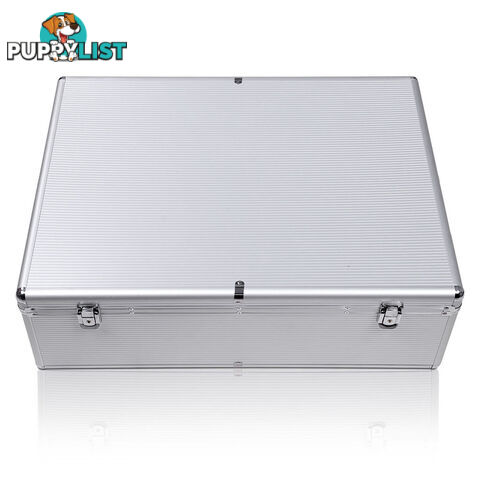 Aluminium CD DVD Bluray Storage Case Box 1000 Discs SL