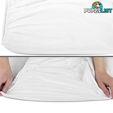 Waterproof Bamboo Mattress Protector - Double