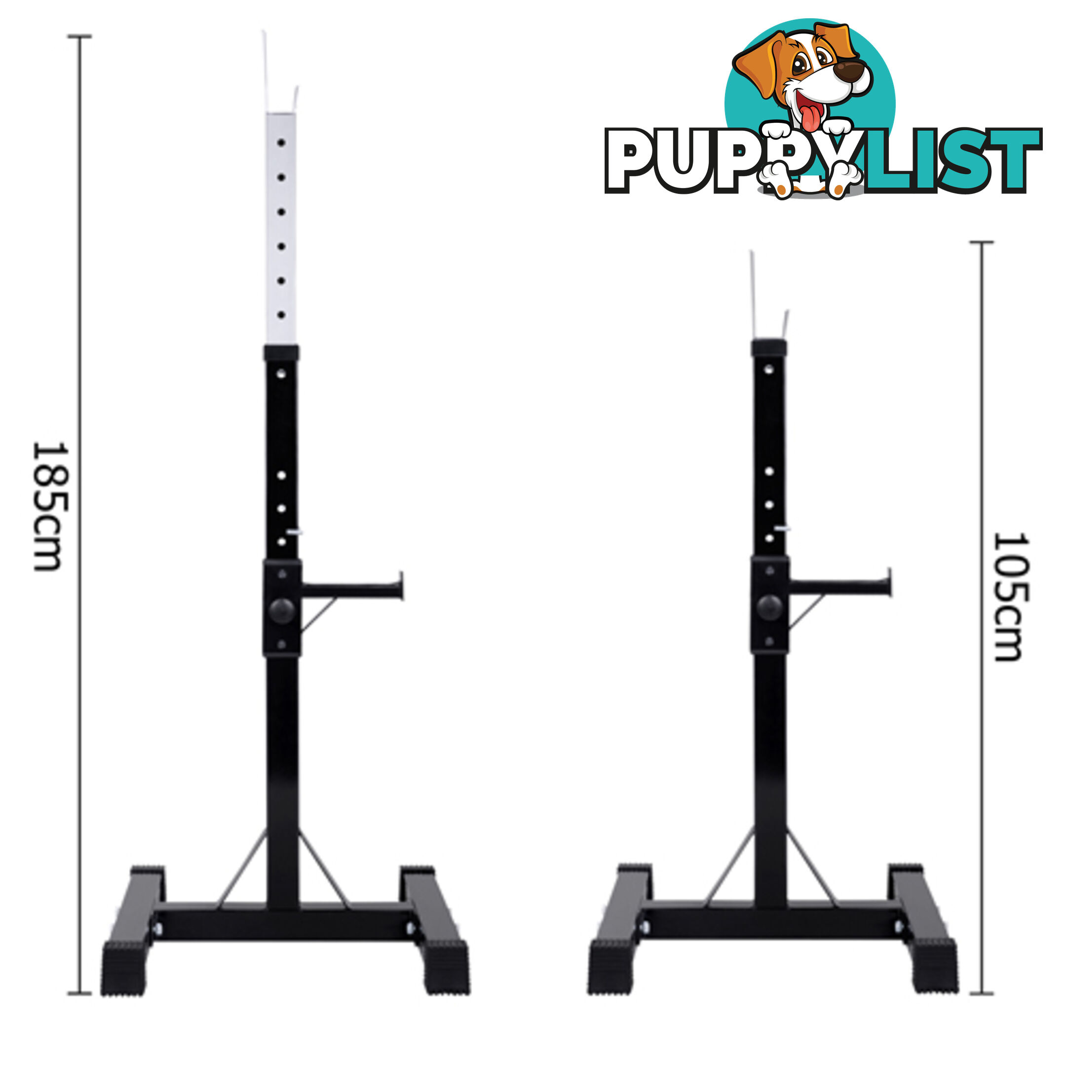 Squat Rack Bench Press Weight Lifting Stand Fitness