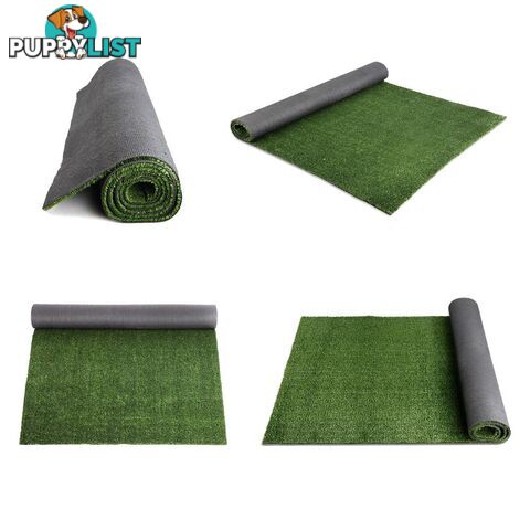 Artificial Grass 10 SQM Polypropylene Lawn Flooring 1X10M Olive Green