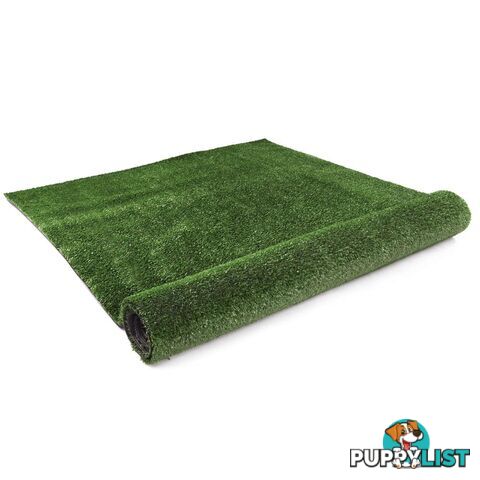 Artificial Grass 10 SQM Polypropylene Lawn Flooring 1X10M Olive Green