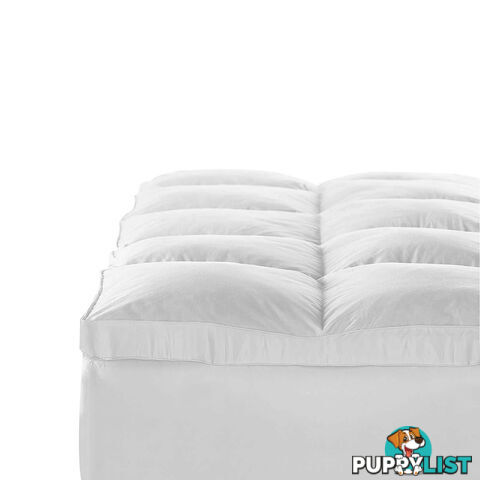 Duck Feather & Down Pillowtop Matress Topper - King Single