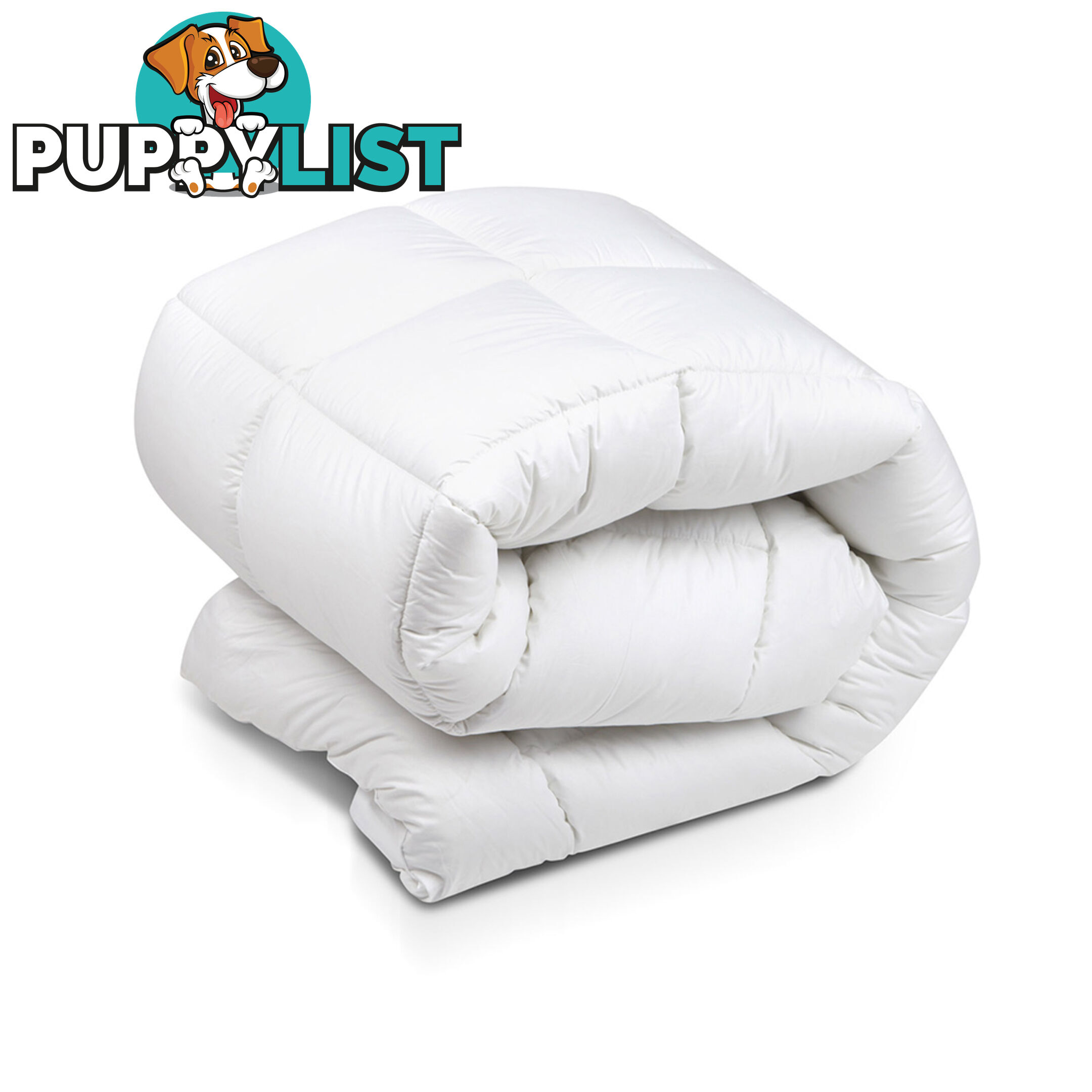 Duck Feather & Down Pillowtop Matress Topper - King Single