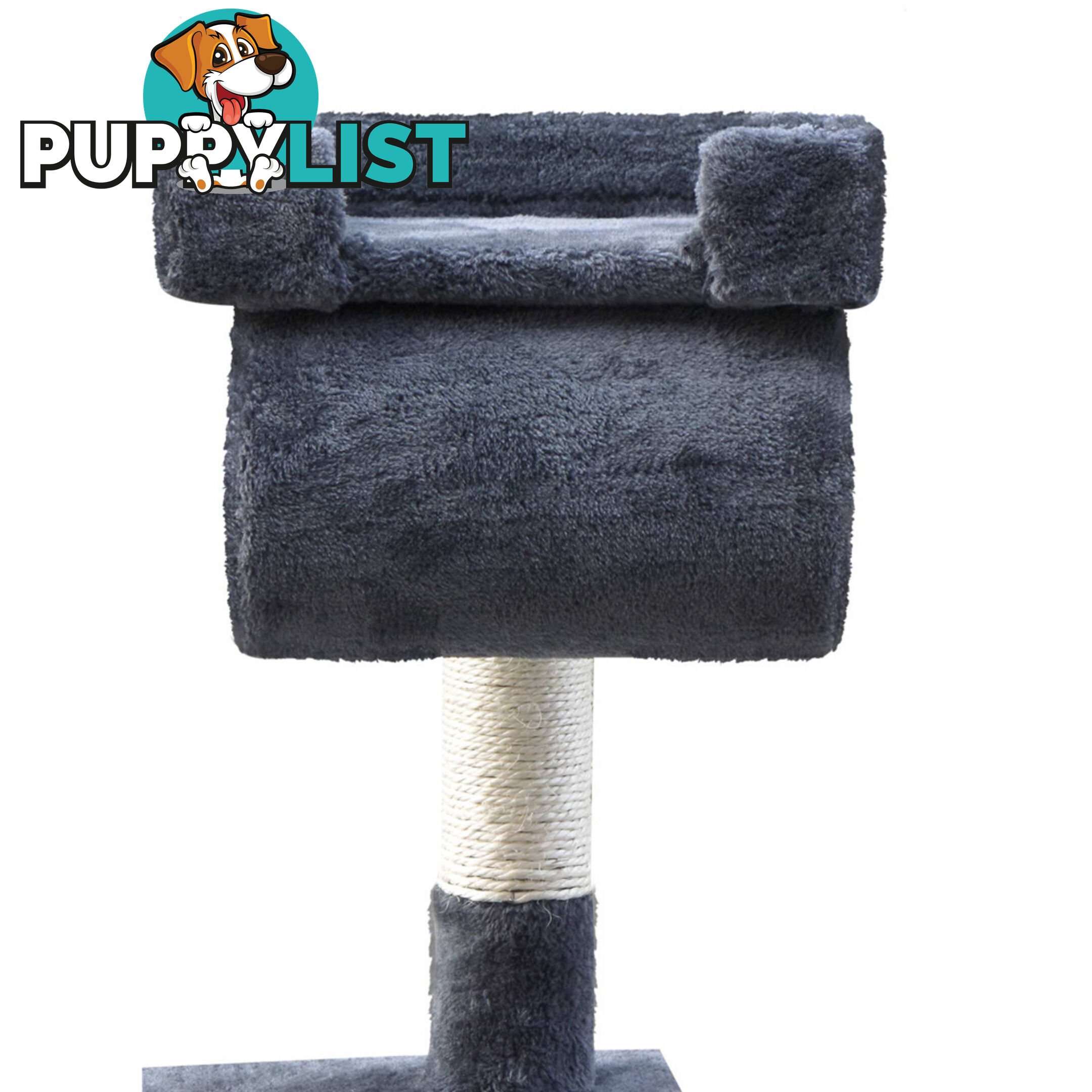 Cat Scratching Post  Tree House Condo 141cm grey