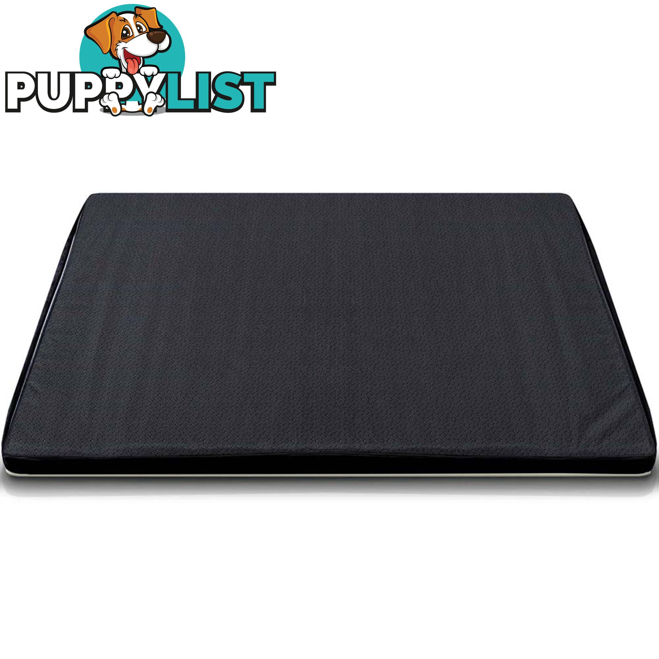 Pet Dog Anti Skid Sleep Memory Foam Mattress Bed Large Black