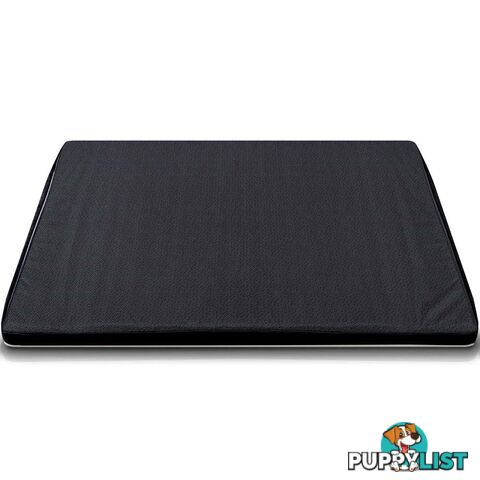 Pet Dog Anti Skid Sleep Memory Foam Mattress Bed Large Black