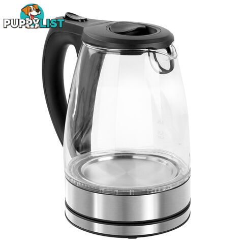 Glass Kettle with Blue LED Light - 1.7L