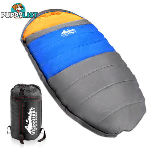 Camping Thermal Sleeping Bag King Blue