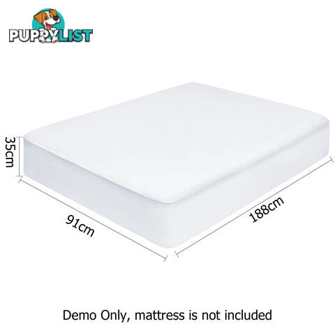 Waterproof Non-Woven Mattress Protector - Single