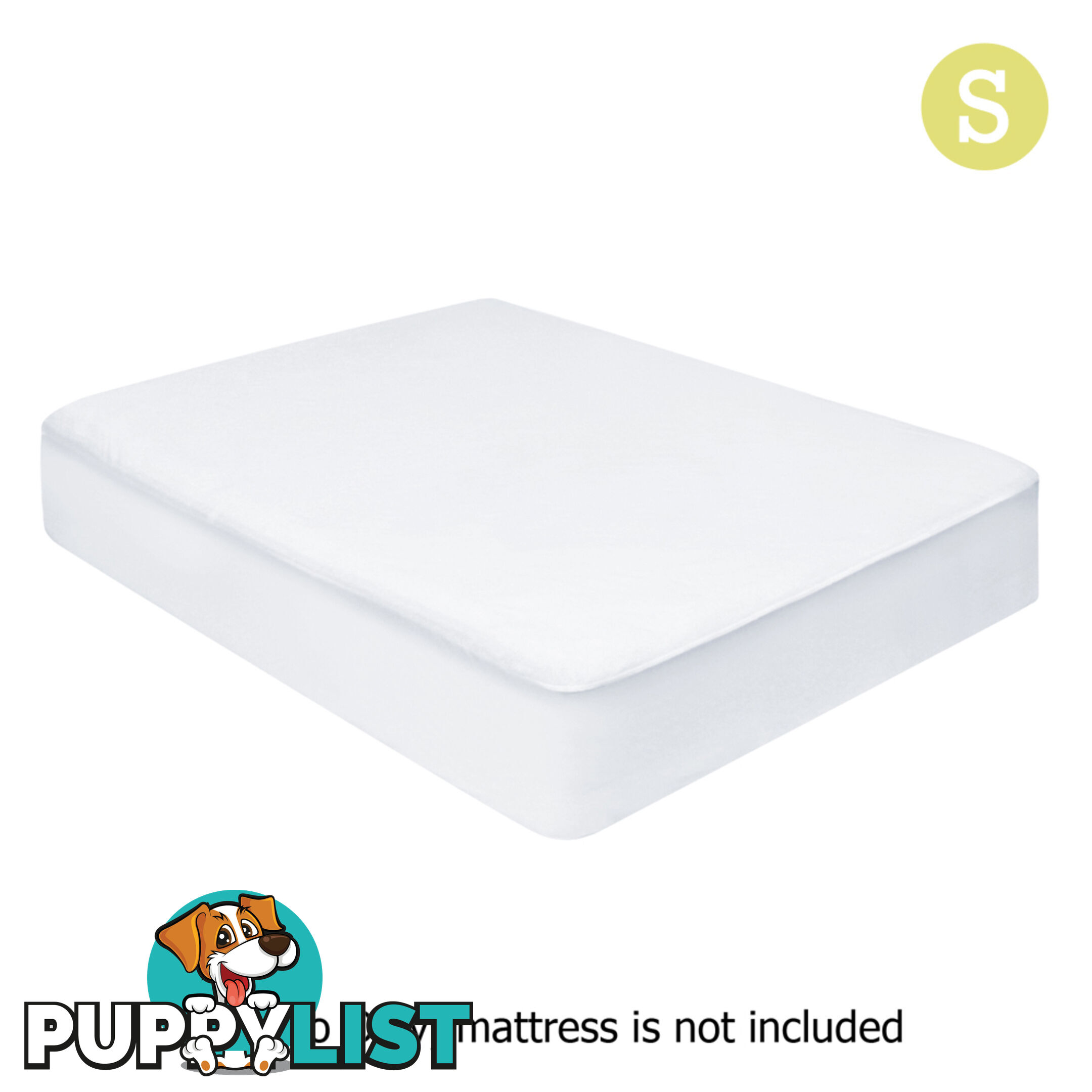 Waterproof Non-Woven Mattress Protector - Single