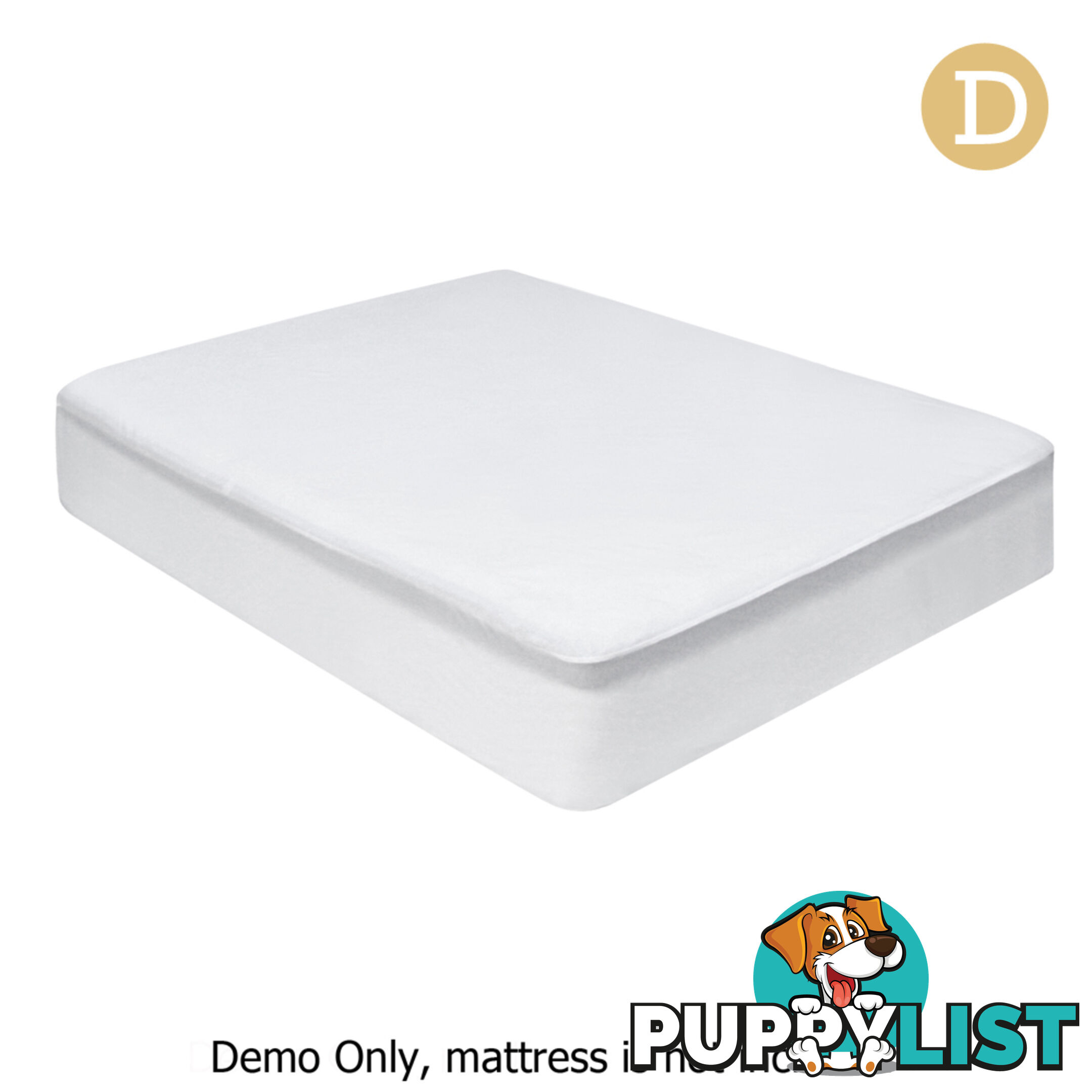 Waterproof Mattress Protector - Double