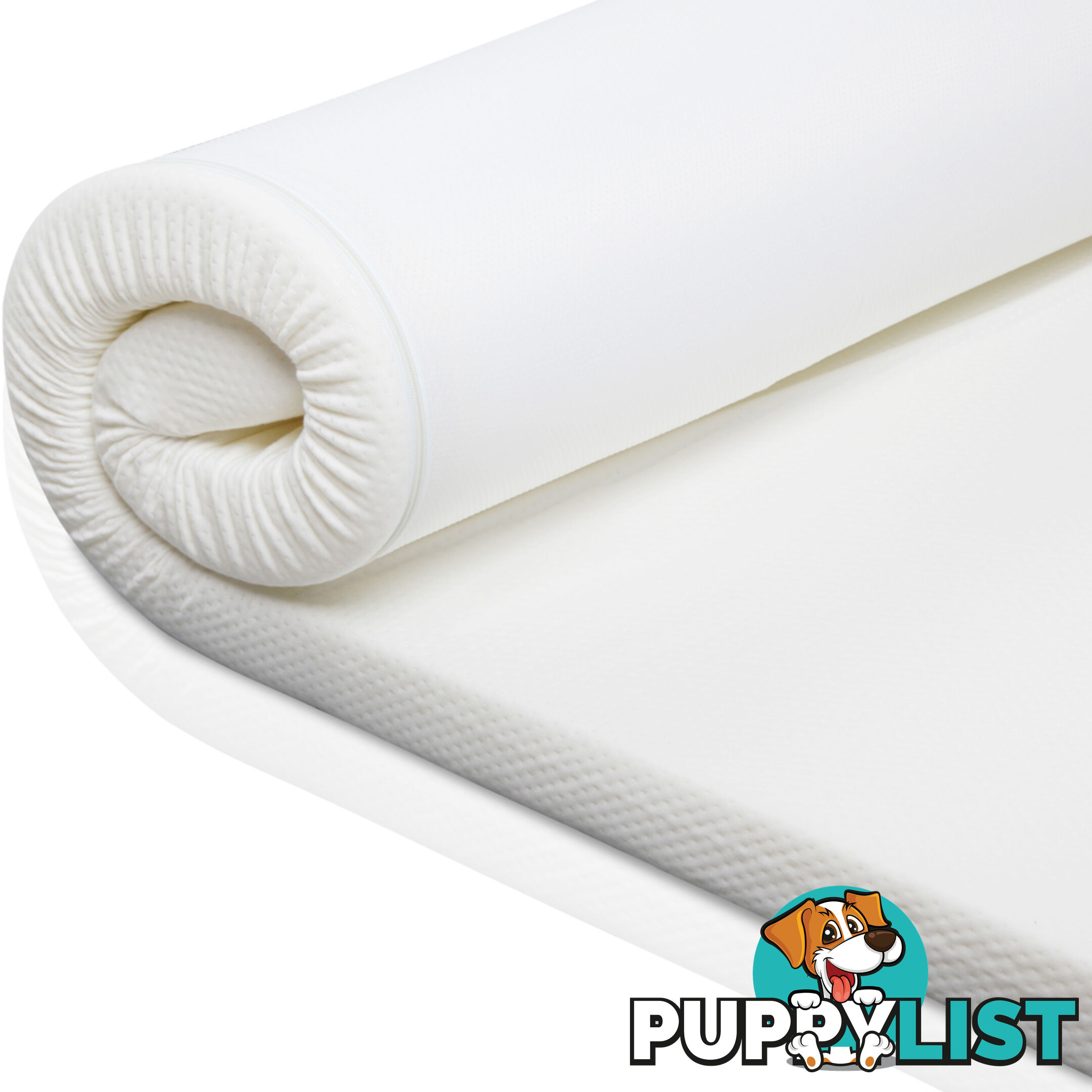 Visco Elastic Memory Foam Mattress Topper 7cm Double