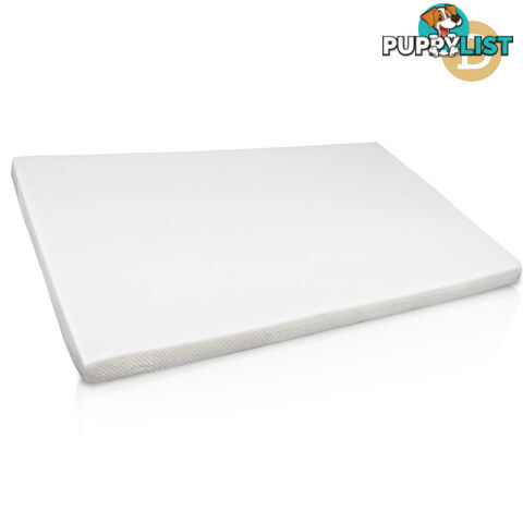 Visco Elastic Memory Foam Mattress Topper 7cm Double