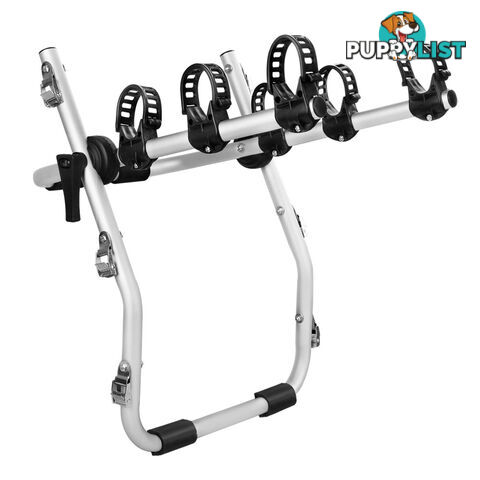 Foldable Aluminium Strap-On 3 Bicycle Bike Rack Carrier