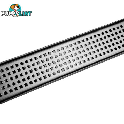 Square Stainless Steel Shower Grate Drain Floor Bathroom 800mm