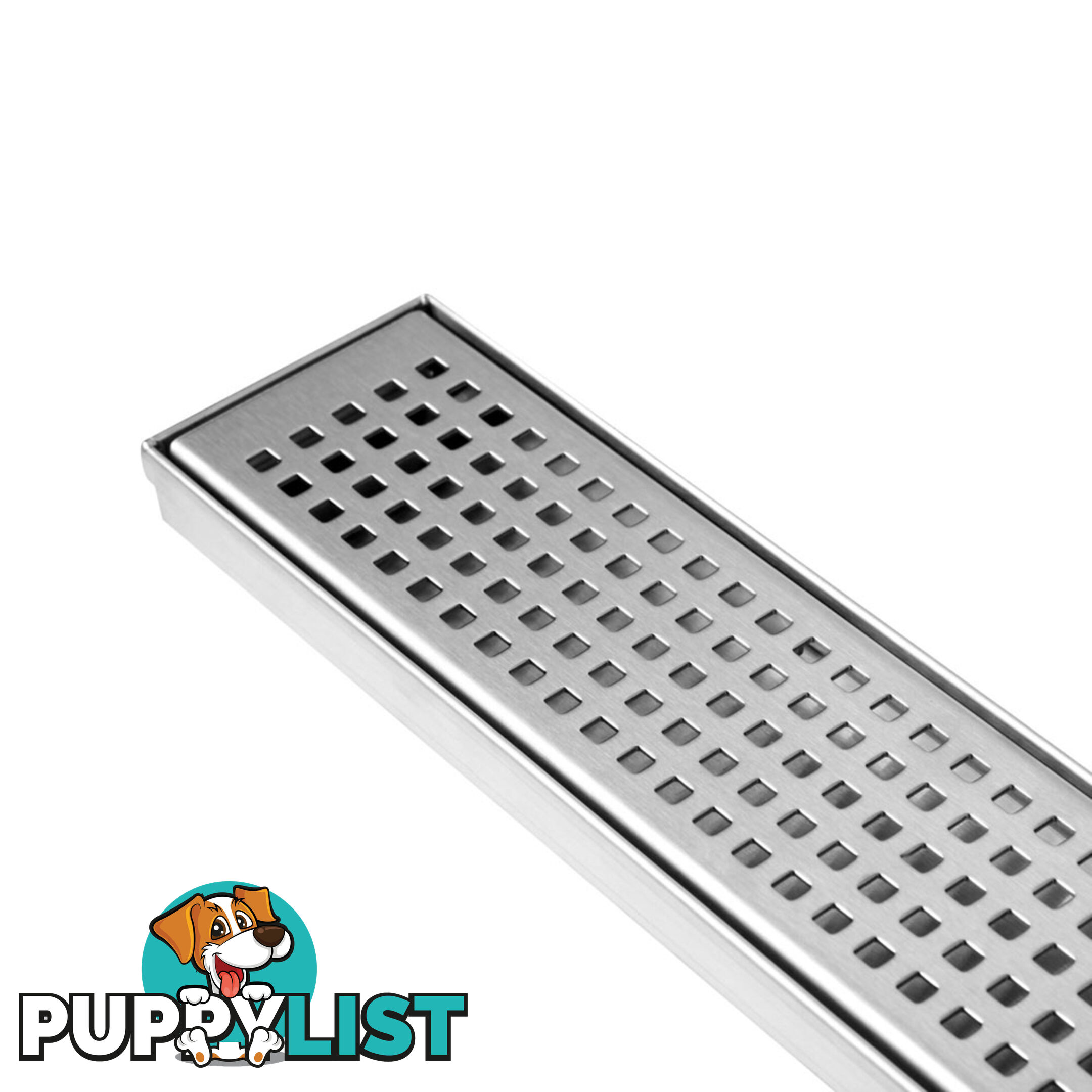 Square Stainless Steel Shower Grate Drain Floor Bathroom 800mm