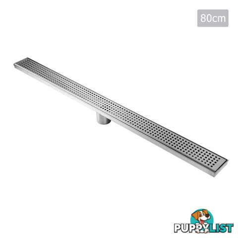 Square Stainless Steel Shower Grate Drain Floor Bathroom 800mm