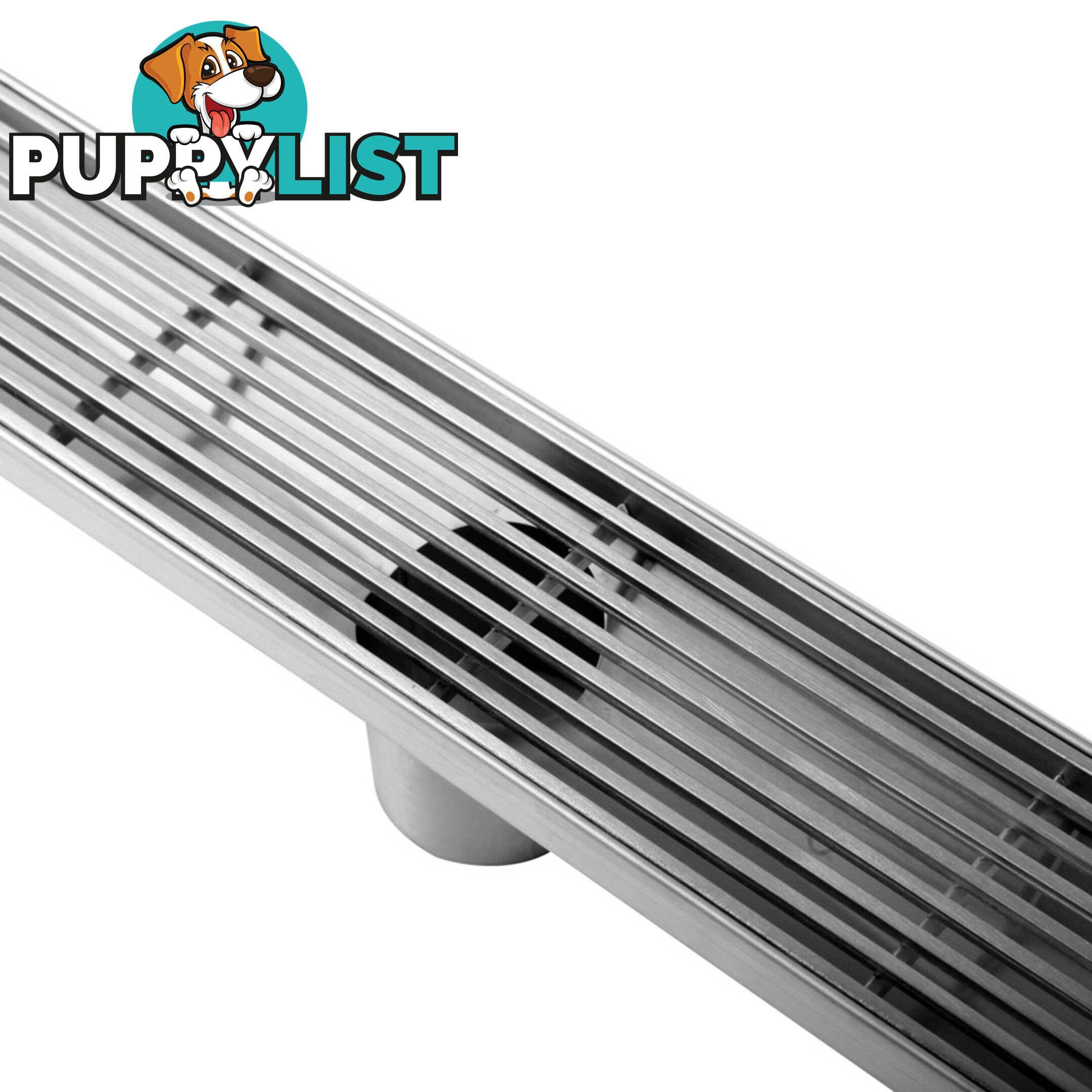 Heelguard Stainless Steel Shower Grate Drain Floor Bathroom 1000mm