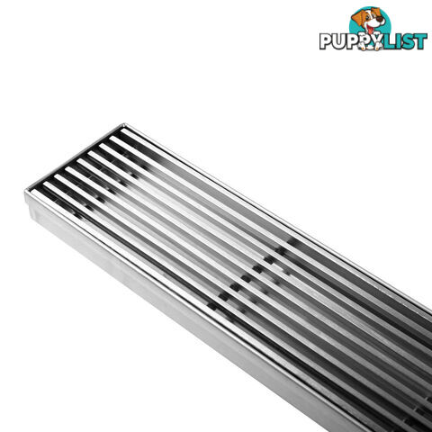 Heelguard Stainless Steel Shower Grate Drain Floor Bathroom 1000mm