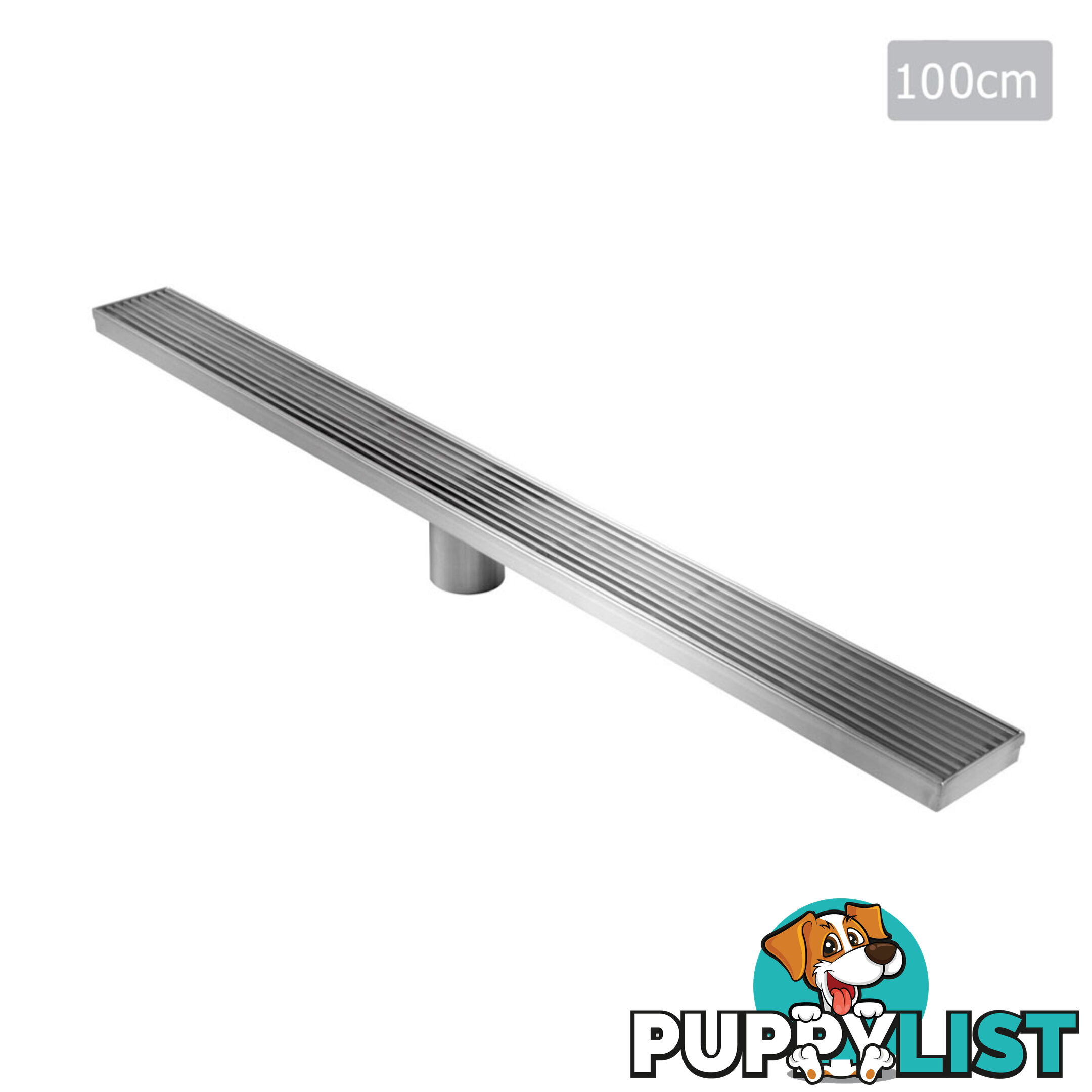 Heelguard Stainless Steel Shower Grate Drain Floor Bathroom 1000mm