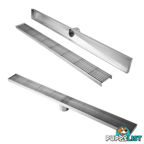 Heelguard Stainless Steel Shower Grate Drain Floor Bathroom 1000mm